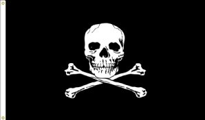 Fun Flags - Pirates - Jolly Roger 4'x6'