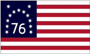 Bennington (1777) - 4"x6" Desk Flag