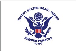 6'x10' Coast Guard, Nylon, Heading & Grommets