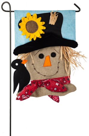 Fall - Scarecrow Season - 3-D Burlap Garden 