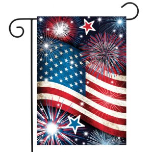 Patriotic - Stars and Stripes Garden Flag